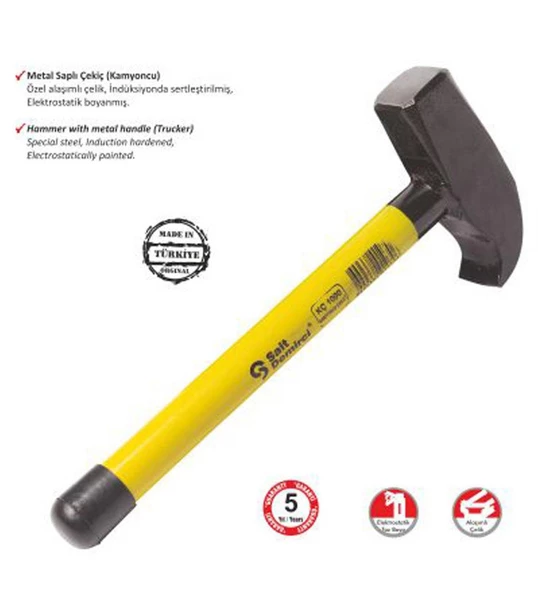 Sait Demirci Kamyoncu Çekici Metal Saplı 1000Gr.