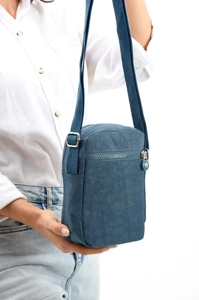 Mini Bayan Postacı Çanta Çapraz Askılı Kadın Omuz Çantası Telefon Çantası 571 Collection 14*20 Cm - 9