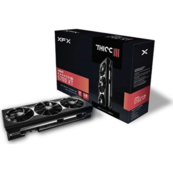 AMD Radeon RX 5700 XT THICC III 8GB GDDR6 256Bit DX12 Gaming Ekran Kartı RX-57XT8TFD8