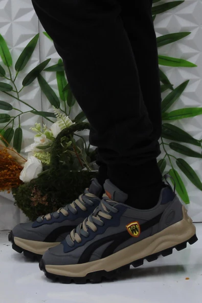 Bulldozer 250437 Füme Hafif Orijinal Ürün Rahat Erkek Ayakkabı - Resim 3