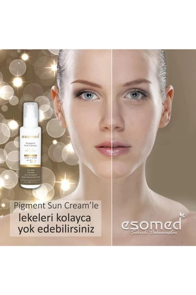 Esomed Pigment Sun Cream Yüksek Korumalı Güneş Kremi Uva Uvb Spf50 - Resim 5