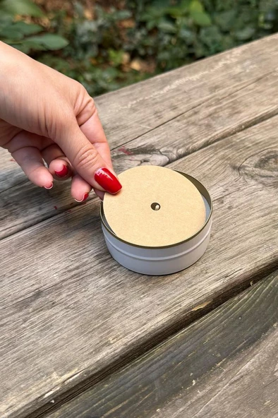 Mum Toz Kapakları 63mm Dış Çap 5mm İç Çap İp Fitil Boşluğu 50 Adet - 2