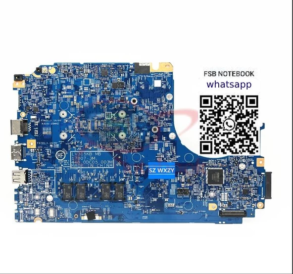 Lenovo V330-15  Laptop anakart i3-7020U CPU 4GB RAM 5B20R33556 LV315KB 17807-3M 448.0DC05.003M DDR4 - 2