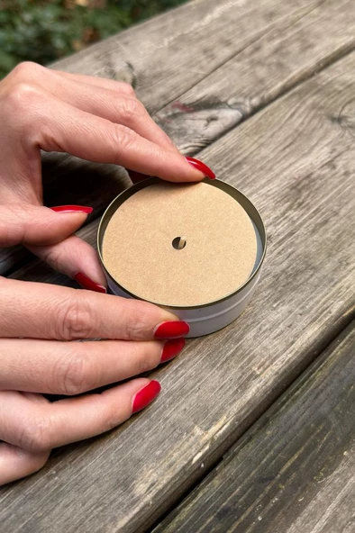 Mum Toz Kapakları 63mm Dış Çap 5mm İç Çap İp Fitil Boşluğu 50 Adet - 3
