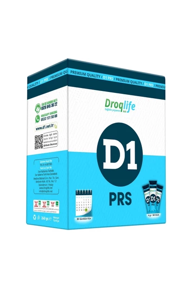 D1 Prs 30 günlük kür Pros.tat Çayı 1 kutu