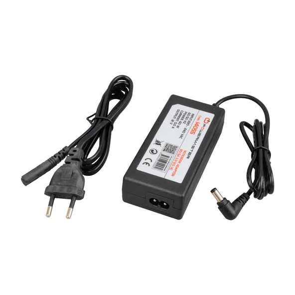 POWERMASTER PM-14055 12 VOLT - 5 AMPER 5.5*2.5 MM UÇLU PLASTİK KASA MASAÜSTÜ ADAPTÖR - 3