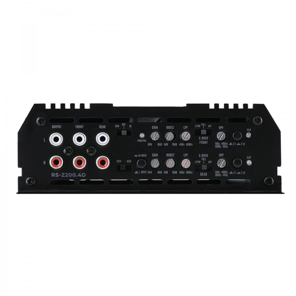 Reiss Audio RS-Z200.4D Class D 200W 4 Kanal Oto Anfi - Resim 5