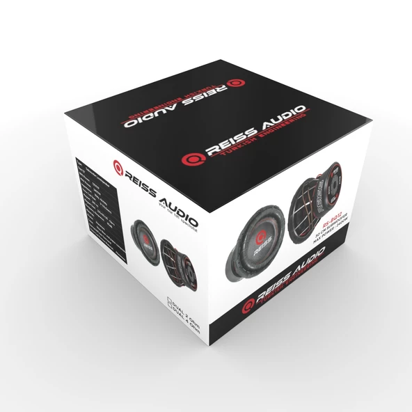 REİSS AUDIO RS-BQ12.D4 30CM SUBWWOOFER 2400WAT 1200RMS - Resim 4