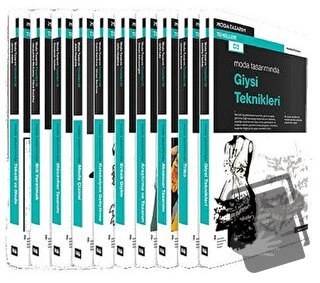 Moda Tasarımı Temelleri Seti (10 Kitap Takım)/Literatür