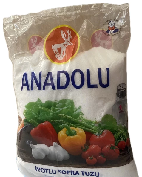 ANADOLU İYOTLU SOFRA TUZU 1500GR