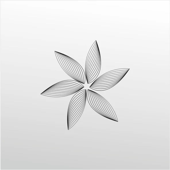 Folyo Sticker Çiçek Deseni