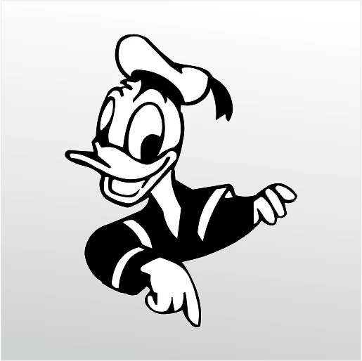 Folyo Sticker Daffy Duck