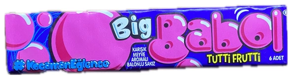 BİG BABOL KARISIK MEYVE 25gr