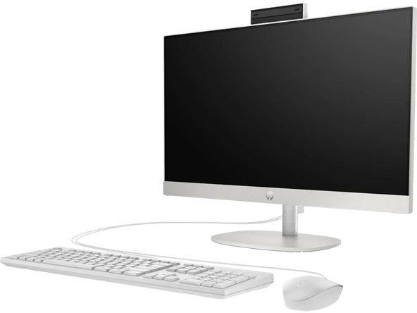 Hp Proone 240 G10 Intel Core I5 1335U 64GB Ram 4tb SSD 23.8 Fhd IPS WİNDOWS11PRO Beyaz All In One Bilgisayar 6623Z2ET45+ZETTAUSBBELLEK - Resim 3