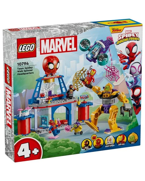 LEGO Spidey Takımı Ağ Örücü Karargahı 10794