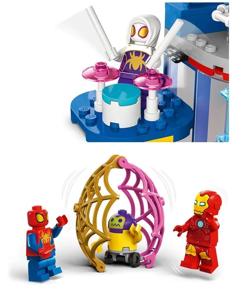 LEGO Spidey Takımı Ağ Örücü Karargahı 10794 - 4