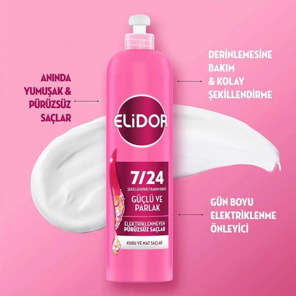 Elidor 7/24 Şekillendirici Bakım Kremi 240 ml - 2