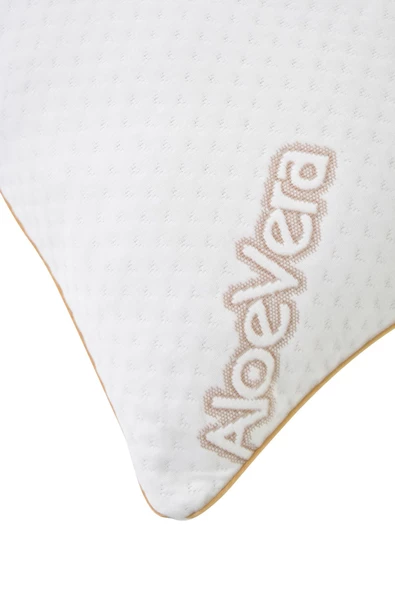 VİLİNZE Pofido Aleovera Yastık Fermuarlı Yıkanabilir Yoğun Dolgulu 1000 Gr - 50x70 cm 2 Adet - 6