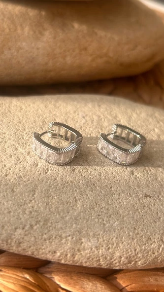 Çelik küpe - Resim 2