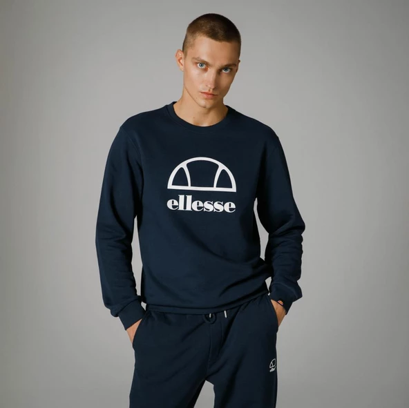 Ellesse Fermuarlı Sweatshirt Lacivert Erkek EM255 - 2