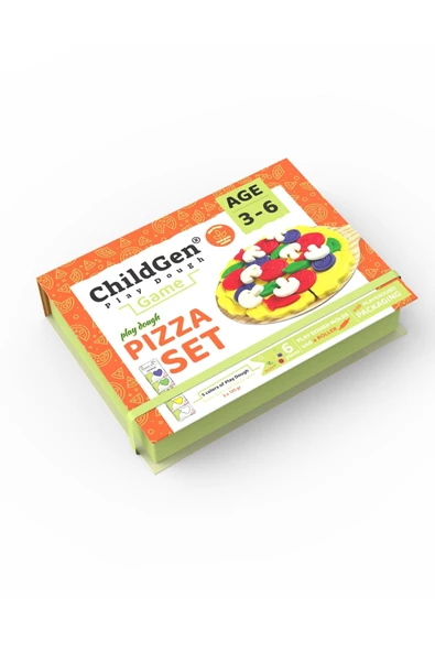 Sahneli Pizza Oyun Hamuru Seti - 2
