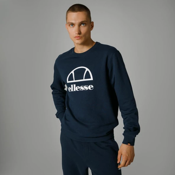 Ellesse Fermuarlı Sweatshirt Lacivert Erkek EM255