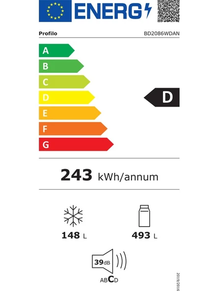 Profilo BD2086WDAN Çift Kapılı No Frost Buzdolabı - 6