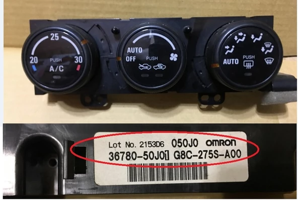 Suzuki Grand Vitara 98-05 Klima Kumanda Düğme Konsolu