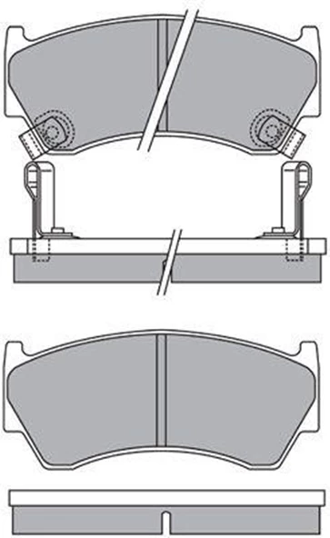 ÖN FREN BALATA SUZUKİ BALENO 96-00 JP - 2