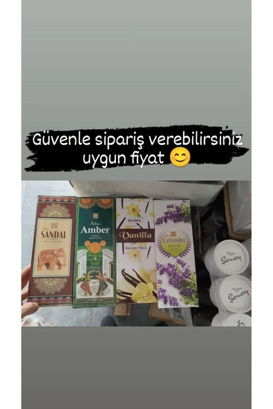 Furkan Aktar Tütsü çeşitleri