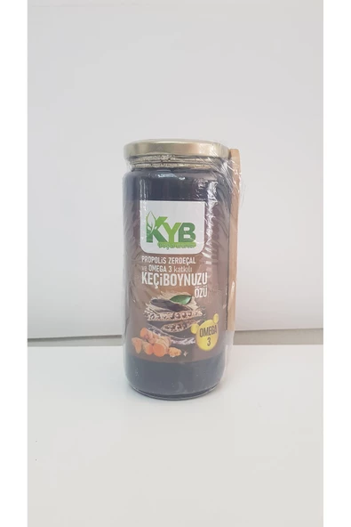 KYB Kayabey Harnup Propolis Zerdeçal Ve Omega3 Katkılı Keçiboynuzu Özü