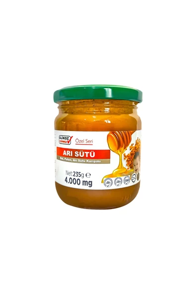 Lokman Sena Sultan Arı Sütü Bal Polen Karışımı Özel Seri Glikoz Içermez 4000 Mg 235 Gr - 2