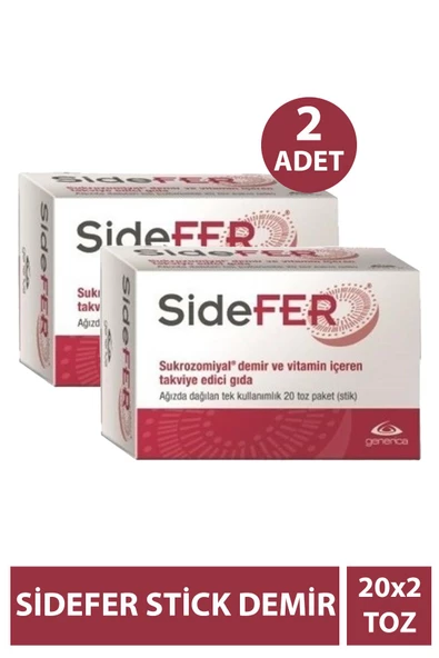 Sidefer 20 Sticks 2 Adet ürün görseli 1