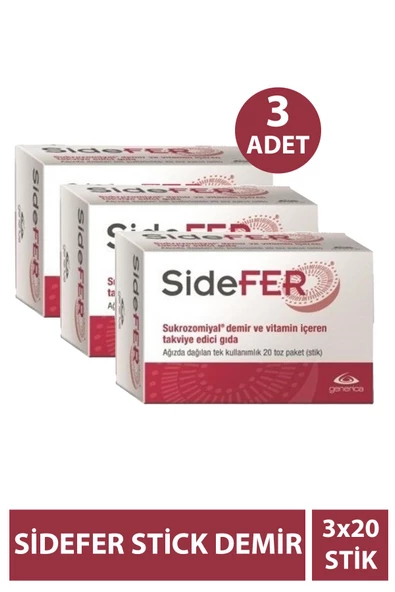 Sidefer 20 Sticks 3 Adet ürün görseli 1
