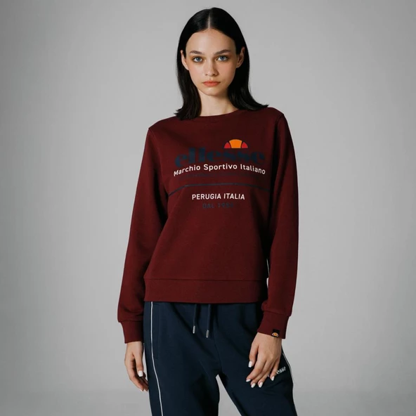 Ellesse Sweatshirt Bordo Kadın EF180