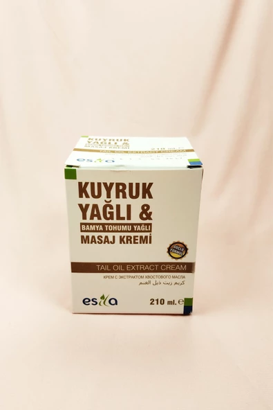 Toptan Bulurum Esila Kuyruk Yağlı Masaj Kremi 210ml Akıllı Krem Royaleks - 3