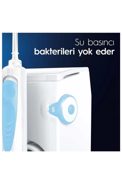 Oral-B Ağız Sağlığı Merkezi Ağız Duşu, 1 Oxyjet Başlığı, 1 Waterjet Başlığı - 5