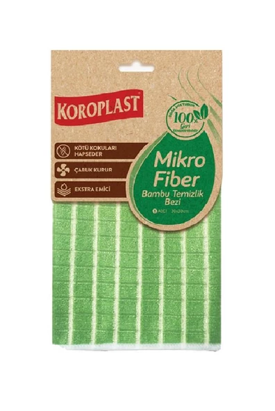 KOROPLAST BAMBU TEMİZLİK BEZİ ürün görseli