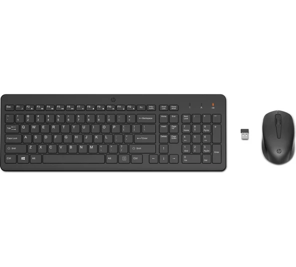 Hp 330 Kablosuz Türkçe Klavye Mouse Seti Siyah 2V9E6AA