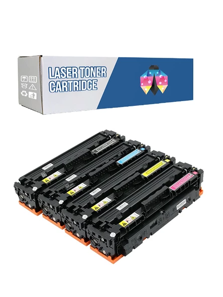 Safir Toner Canon CRG-046H    1 Set CMYK  Muadil Toner ürün görseli