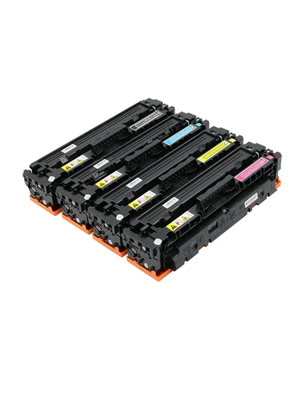 Safir Toner Canon CRG-046H    1 Set CMYK  Muadil Toner - Resim 2