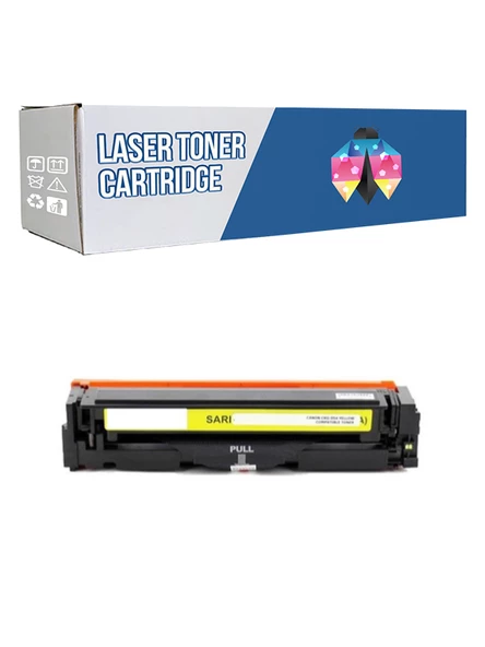 Safir Toner Canon CRG-054 İ-Sensys MF-645Cx Sarı  1.400 Syf  Muadil Toner