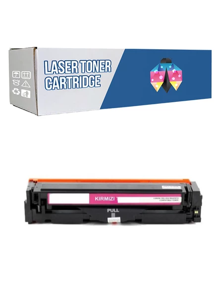 Safir Toner Canon CRG-054H İ-Sensys MF-643Cdw  Kırmızı  3.100 Syf  Muadil Toner
