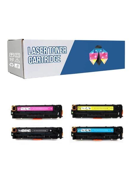 Safir Toner Canon CRG-045H / Cf400X İ-Sensys MF-634cdw CMYK 1 Set   Muadil Toner ürün görseli