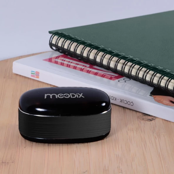 Moodix KI23K020 Bluetooth Kulakiçi Kulaklık Siyah - 7