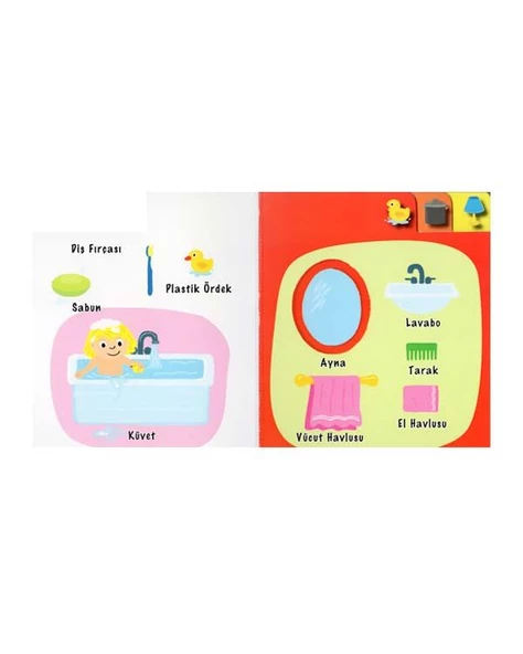 Ev Eşyaları - Yavru Ördek Serisi 0-6 Yaş Yayınları - Resim 2