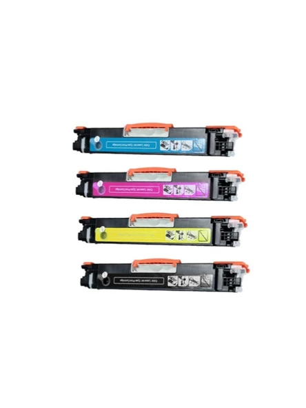 Safir Toner Canon CRG-729 / İ-Sensys LBP-7010 CMYK 1 Set  Muadil Toner - 2