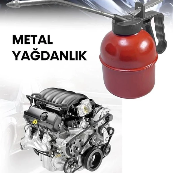 Prima Metal Yağdanlık 500 cc Metal Uç - 2