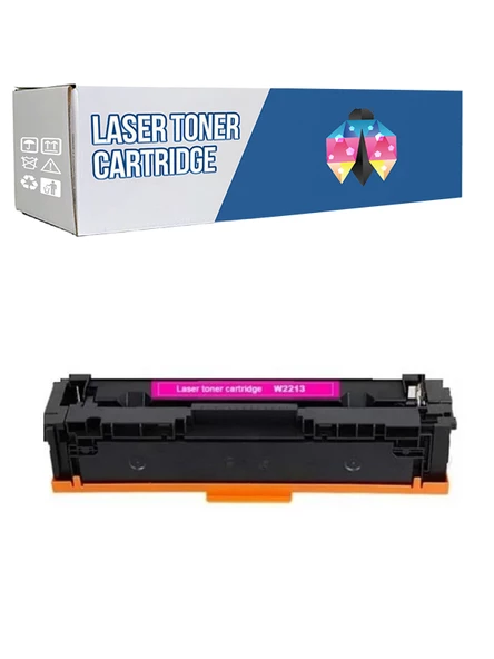 Safir Toner Hp 207A-W2213A LaserJet Pro MFP M283cdw 1.250 Syf Kırmızı Çipli Muadil Toner
