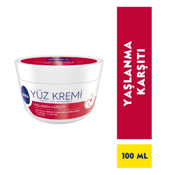 NİVEA YÜZ KREMİ YAŞLANMA KARŞITI 100ML